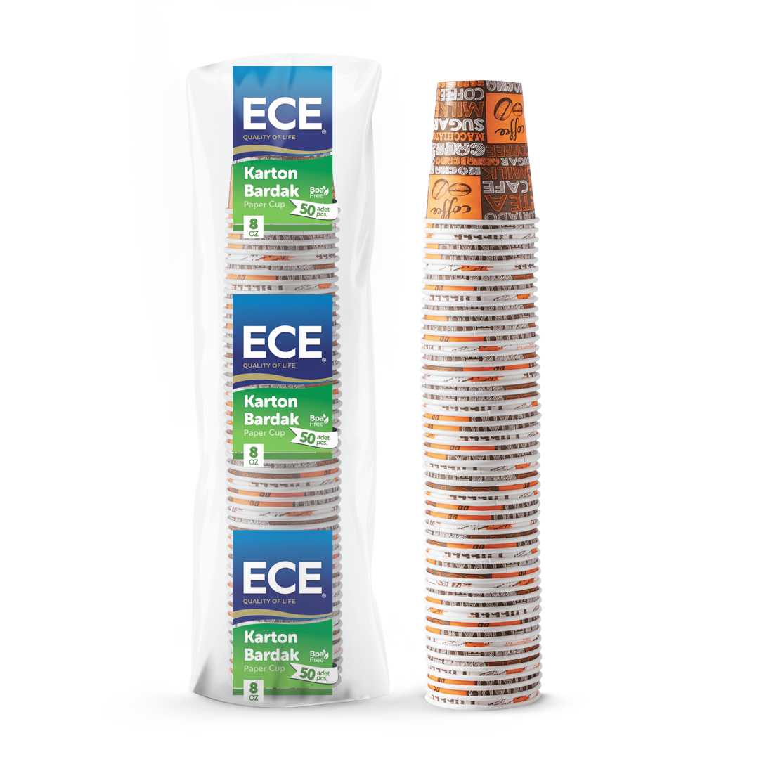 Paper Cup 8oz 50 pcs