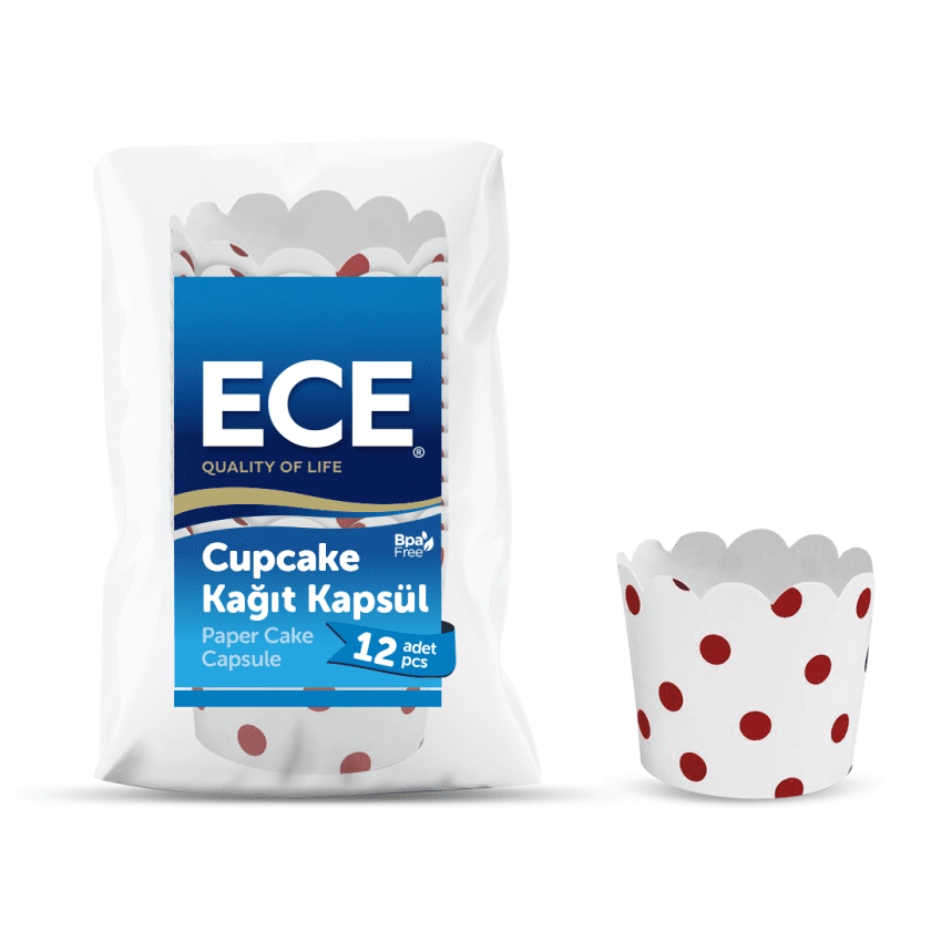 Cupcake Kağıt Kapsül